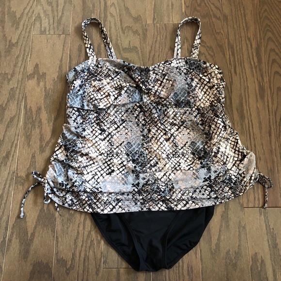 apt 9 plus size swimwear